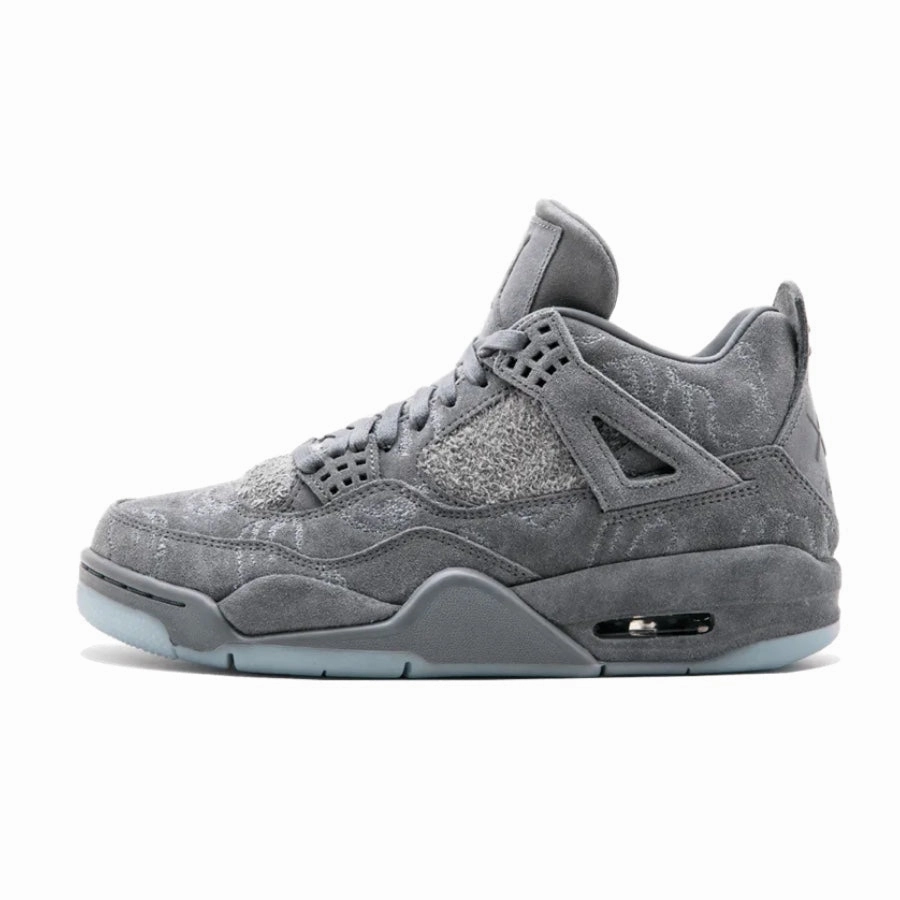 Air Jordan 4 Retro Kaws Cool Grey White Air Jordan basketball shoes with classic look