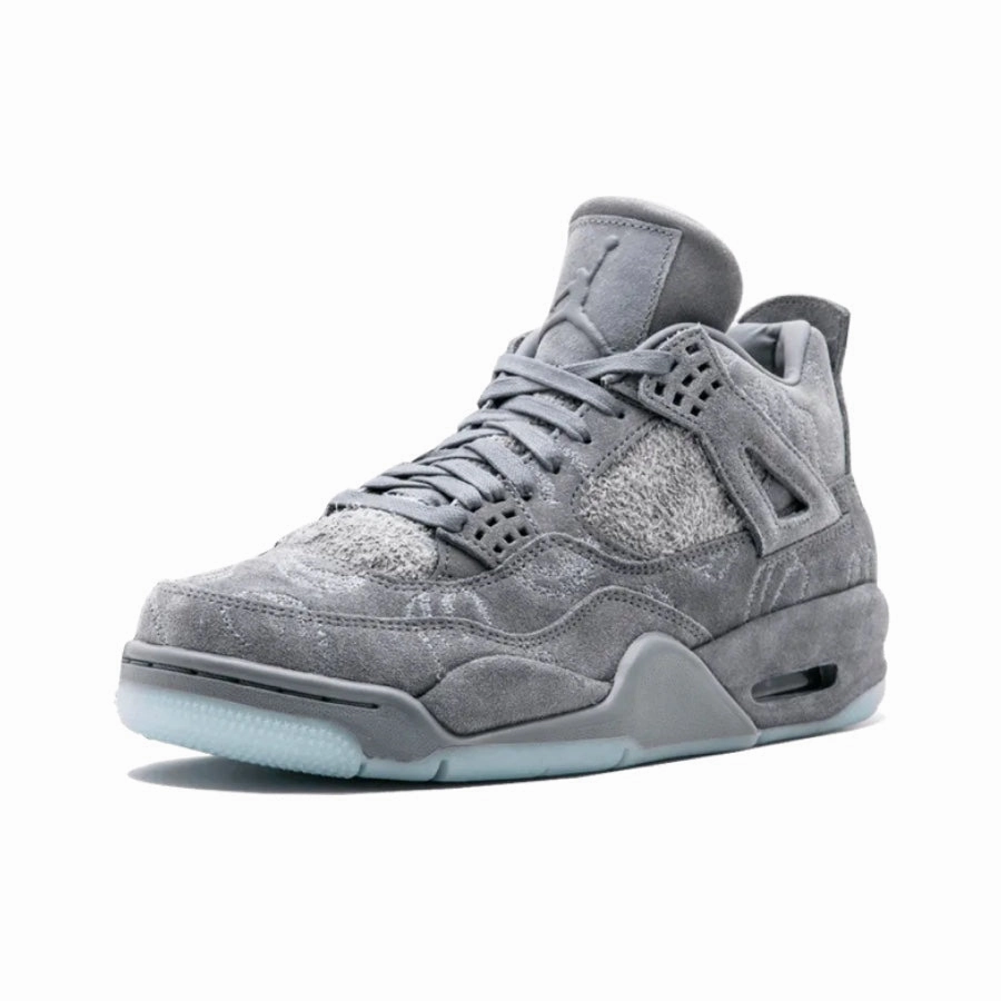 Air Jordan 4 Retro Kaws Cool Grey White Basketball Shoes
