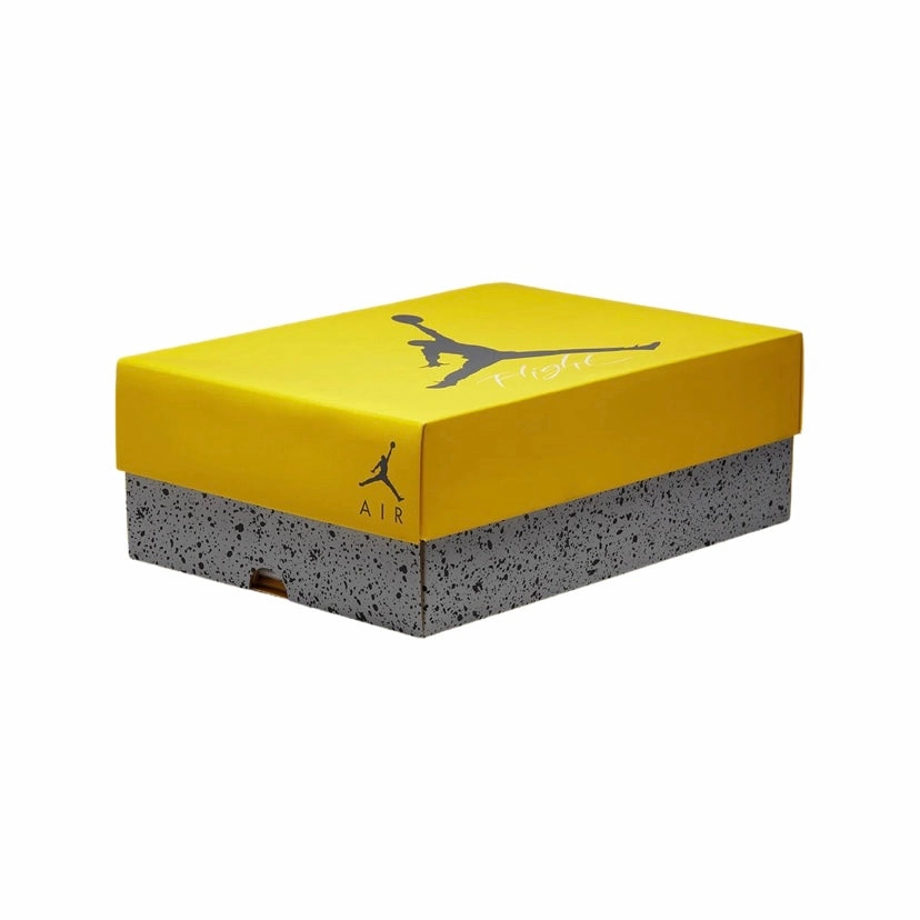 Air Jordan 4 Retro Lightning 2021 Tour Yellow White Dark Blue Grey Retro Sneakers