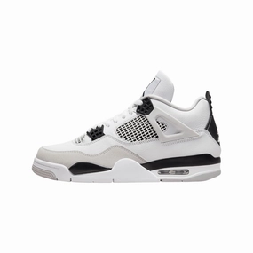 Air Jordan 4 Retro Military Black White Black Neutral Grey Air Jordan basketball shoes with classic look