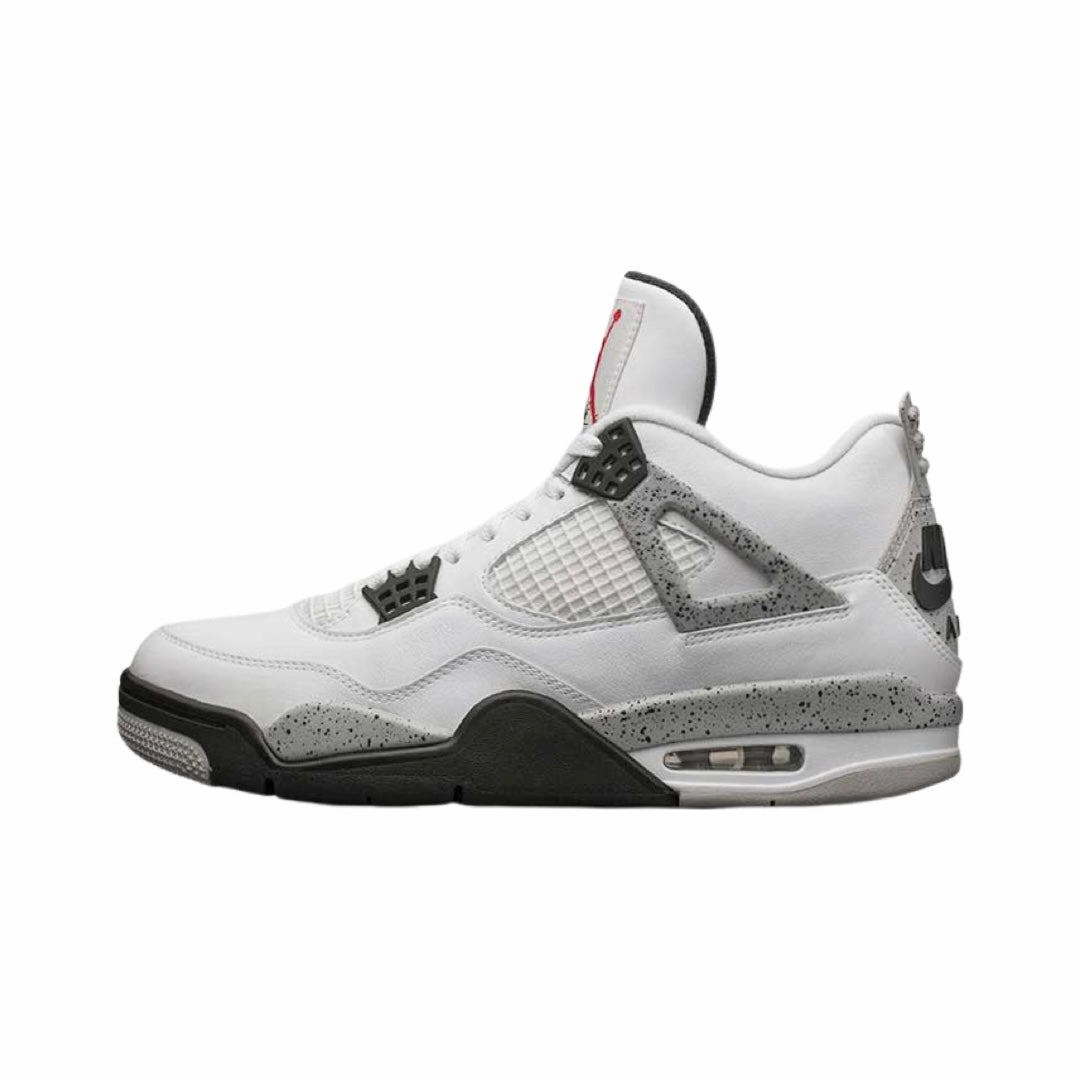 Air Jordan 4 Retro OG "White Cement" 2016 White Fire Red Tech Grey Black Retro Sneakers