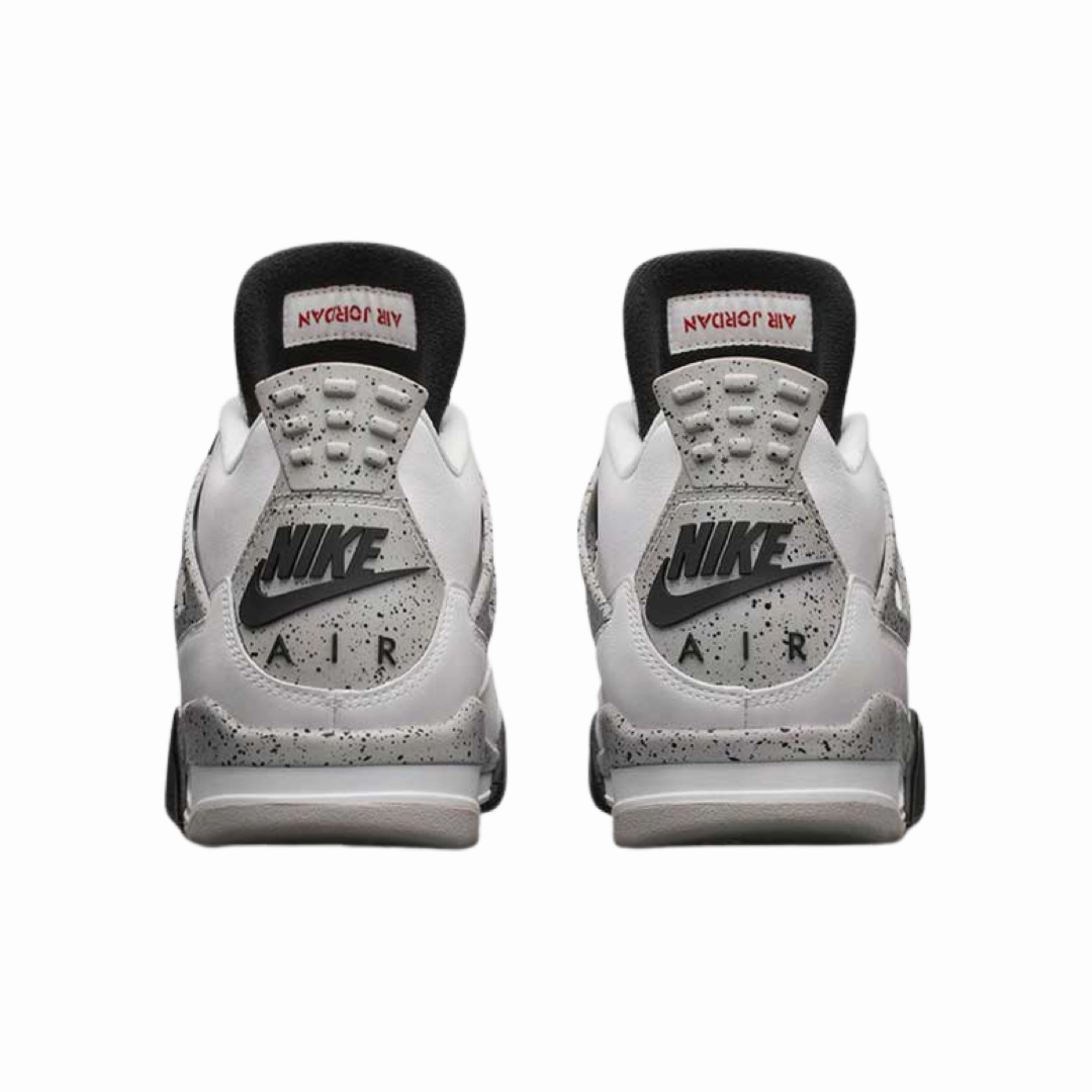 Air Jordan 4 Retro OG "White Cement" 2016 White Fire Red Tech Grey Black Retro Sneakers