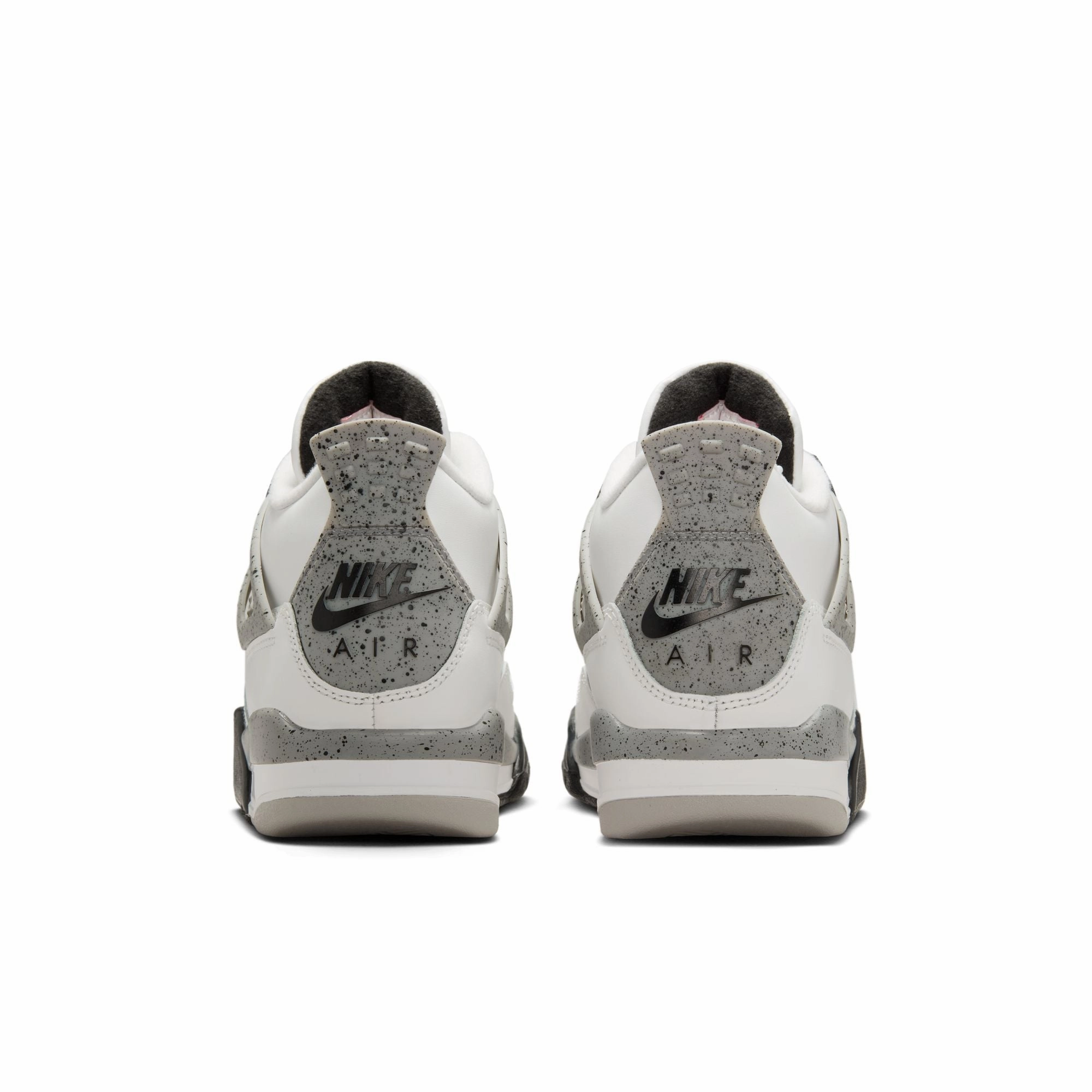 AIR JORDAN 4 RETRO "White Cement" (GS) Air Jordan iconic basketball sneakers