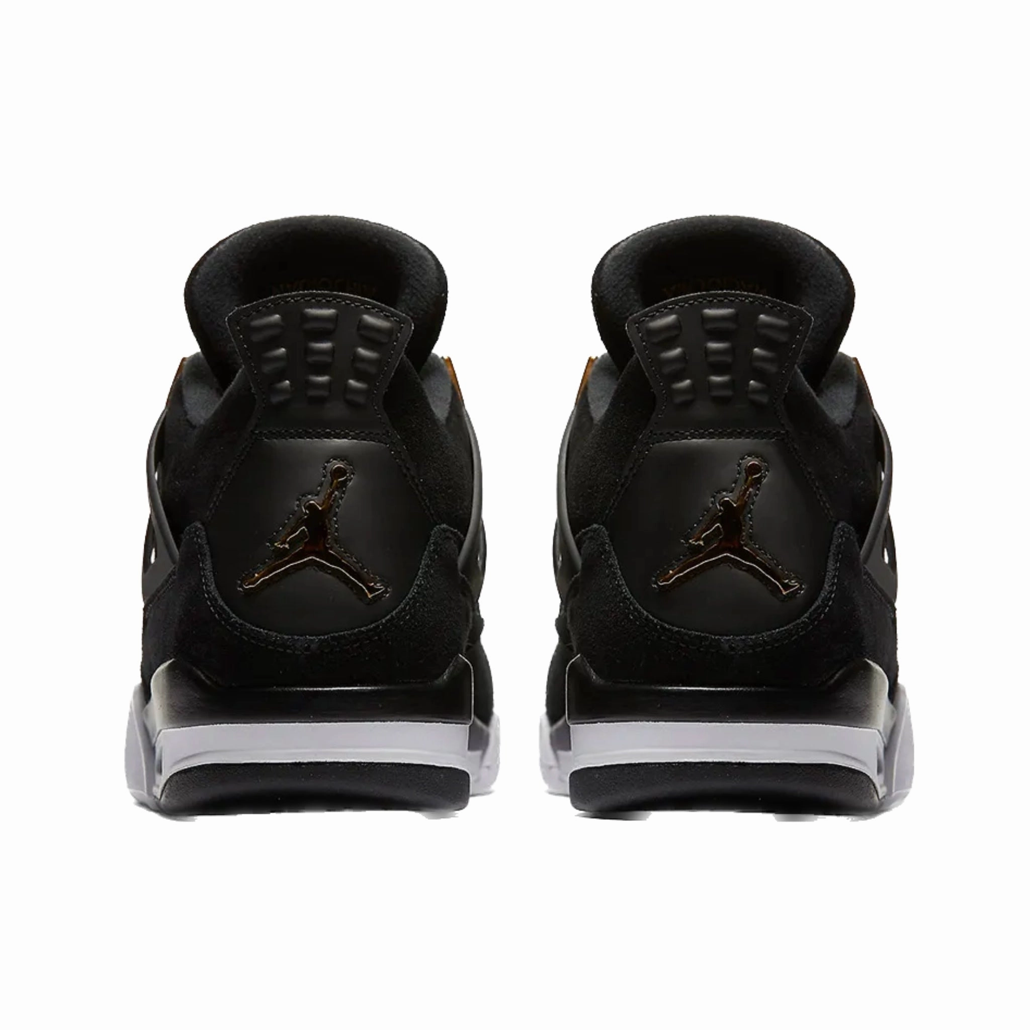 Air Jordan 4 Retro Royalty Metallic Gold White Basketball Shoes