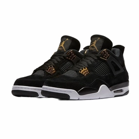 Air Jordan 4 Retro Royalty Metallic Gold White Air Jordan basketball shoes with classic look