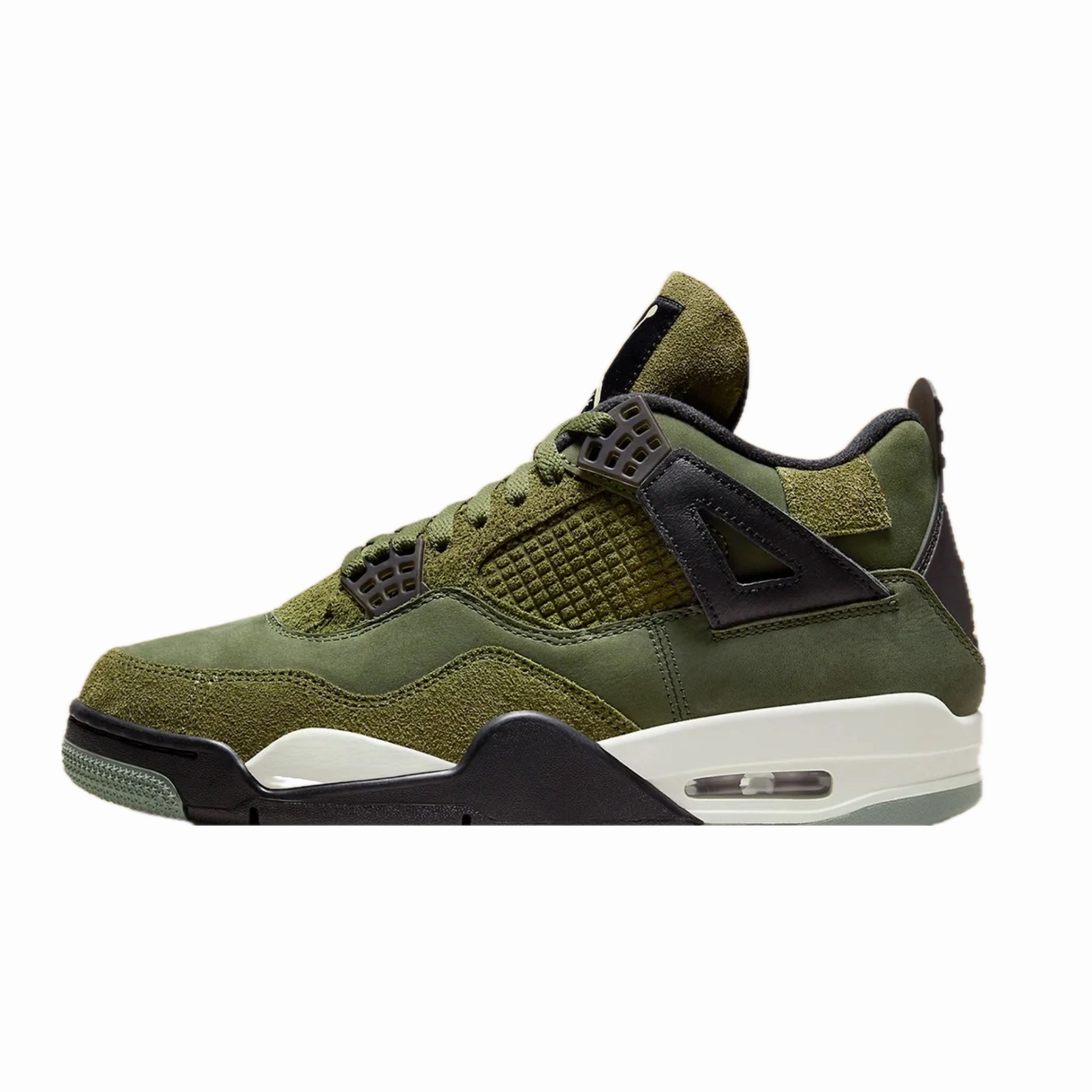 Air Jordan 4 Retro SE Craft Medium Olive Air Jordan basketball shoes with classic look