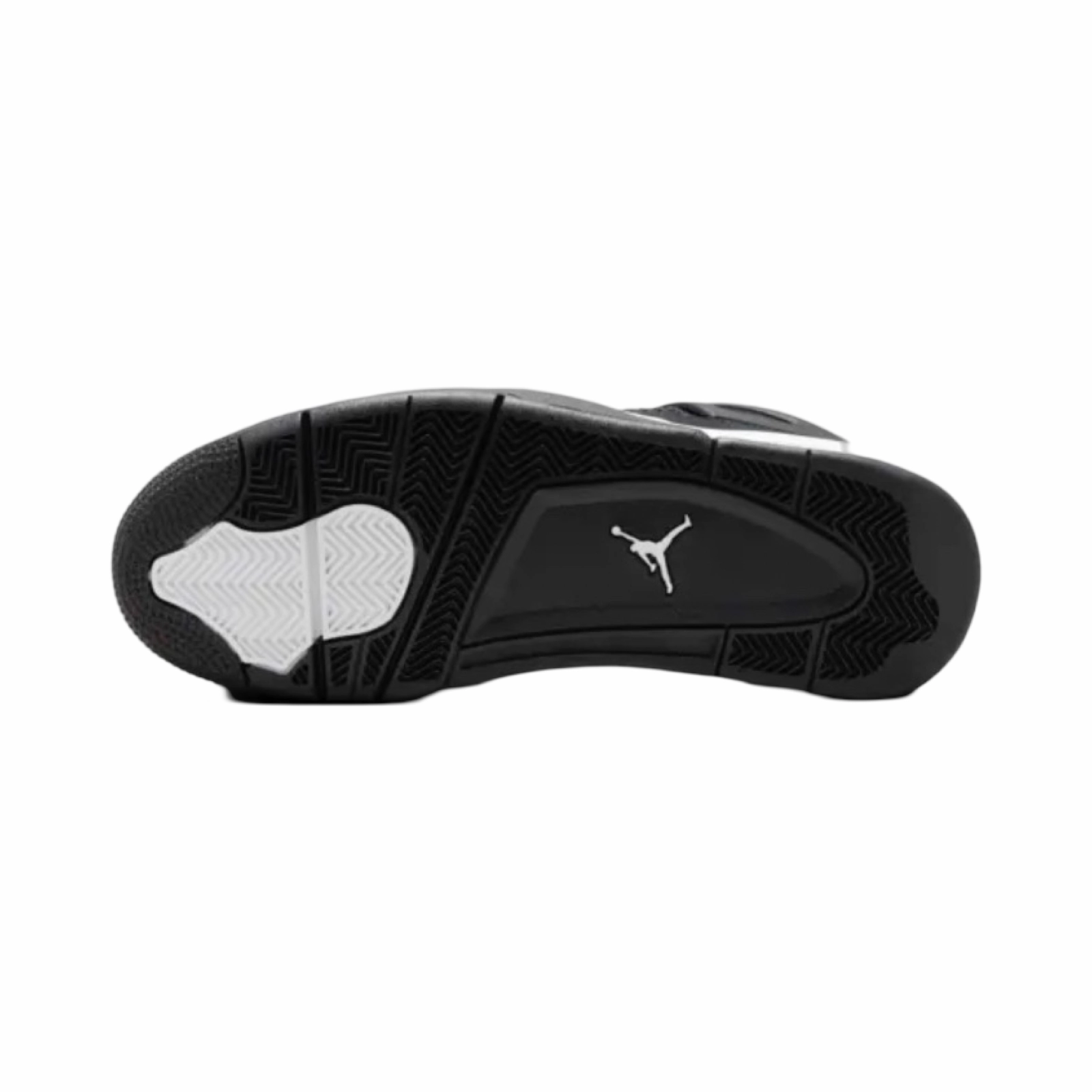 Air Jordan 4 Retro White Thunder Black White Black Basketball Shoes