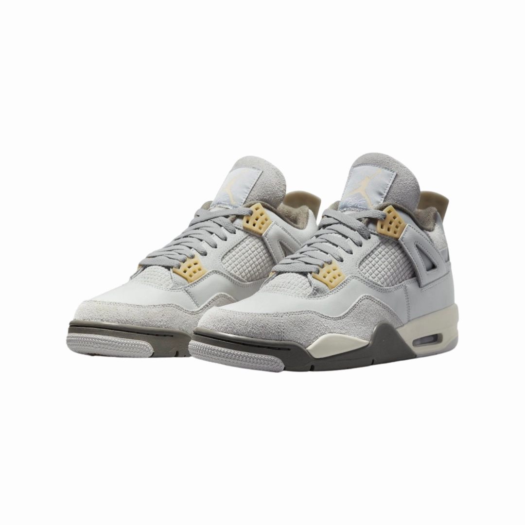 Air Jordan 4 SE Craft Photon Dust Pale Vanilla Basketball Shoes