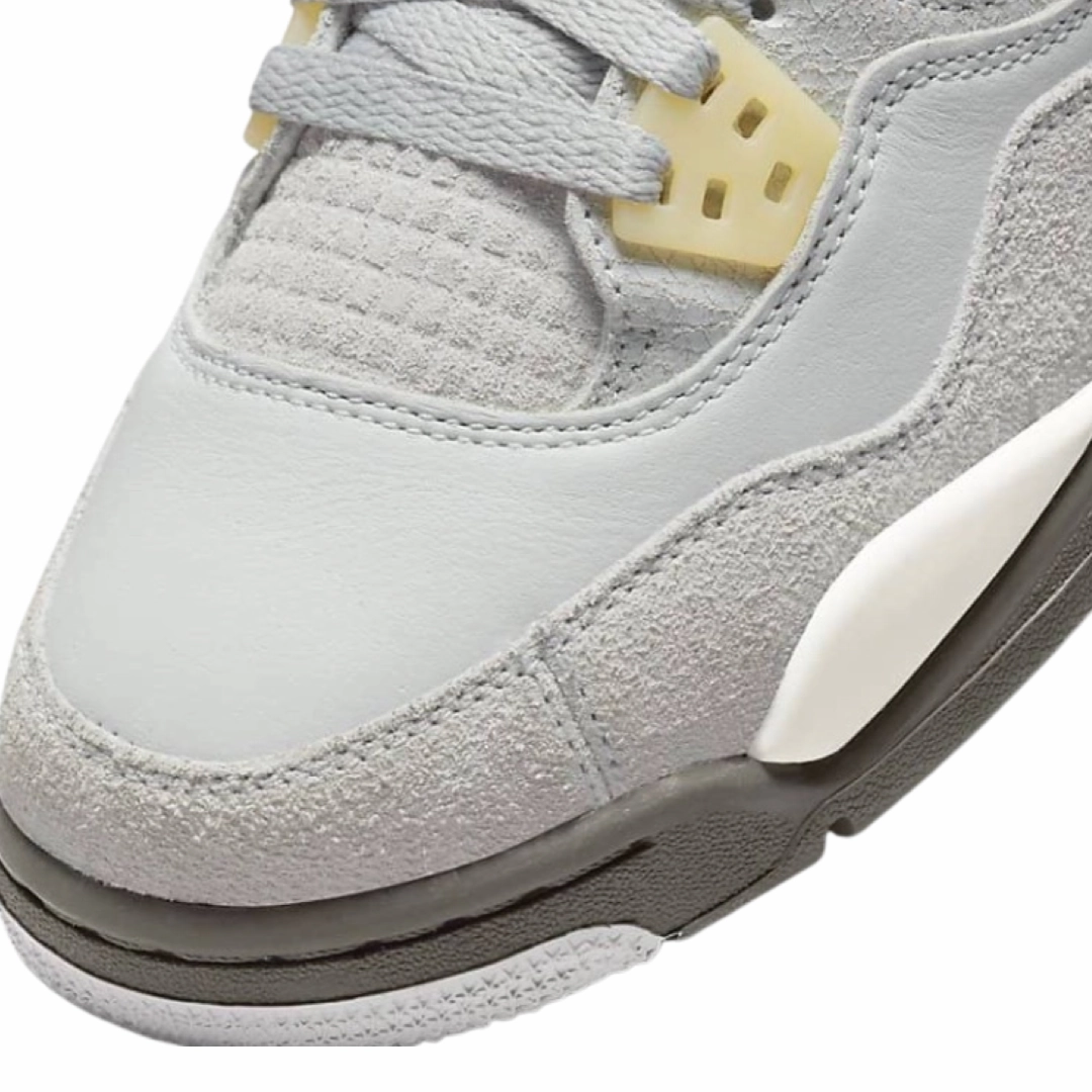 Air Jordan 4 SE GS Craft Photon Dust Pale Vanilla Basketball Shoes