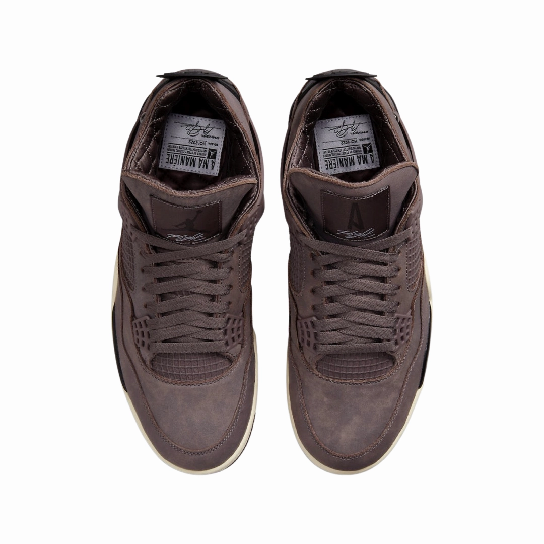 Air Jordan 4 SP Retro A Ma Maniere Violet Ore Medium Ash Black Basketball Shoes