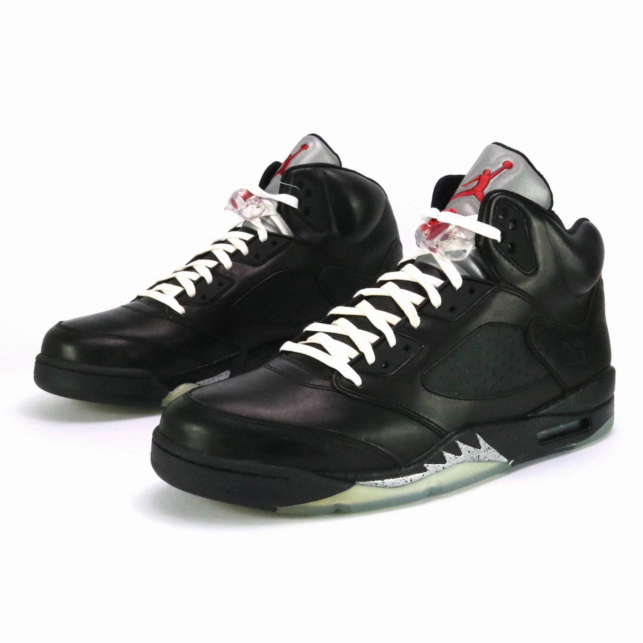 Air Jordan 5 Premio Bin 23 Black Black Metallic Silver Air Jordan retro sneakers for street style