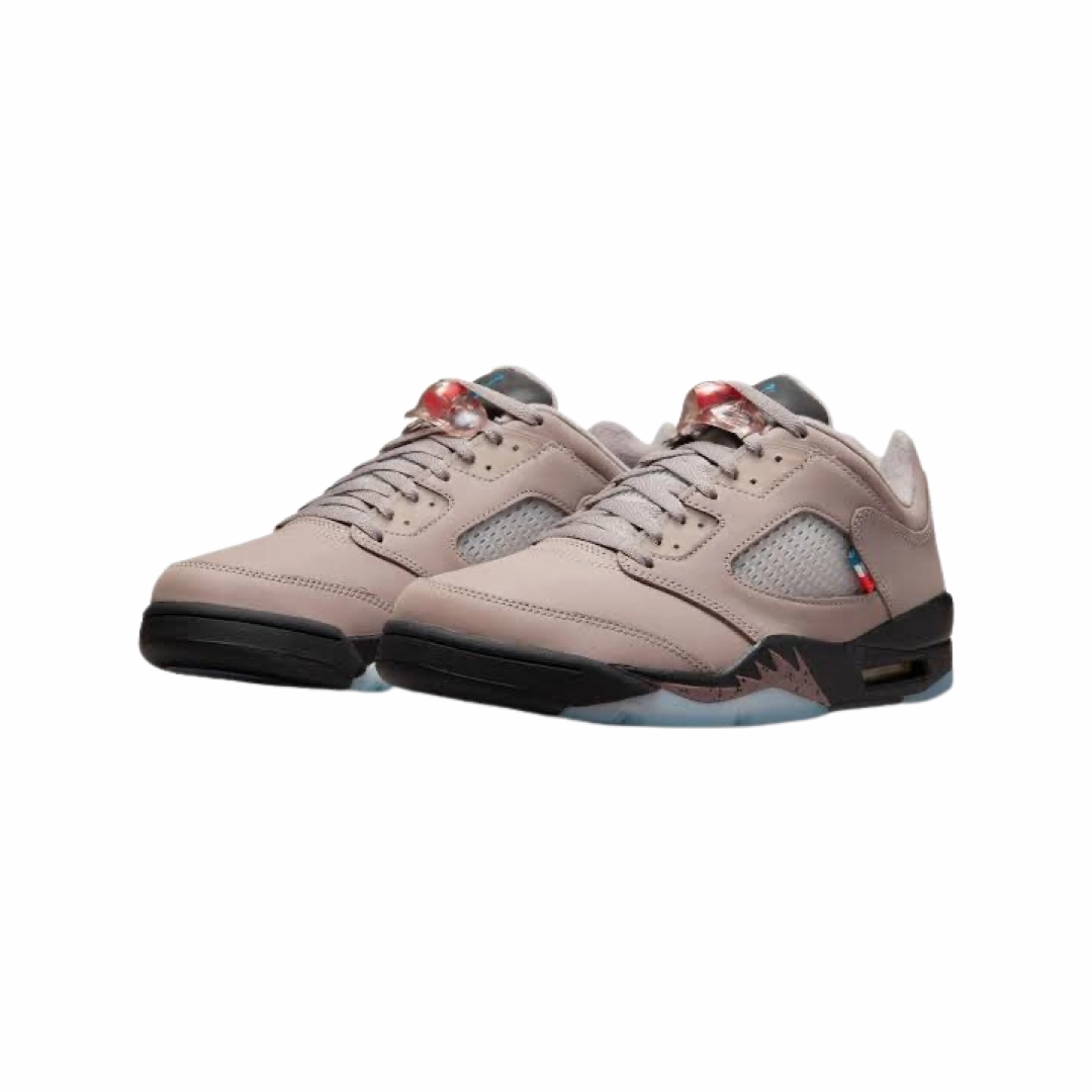 Air Jordan 5 PSG Low Paname Pumice Game Royal Black Plum Eclipse Bright Crimson Basketball Shoes