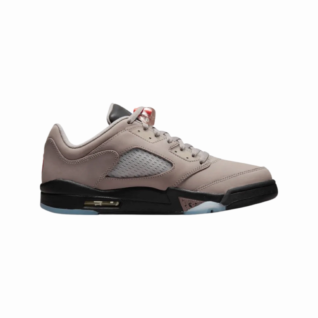 Air Jordan 5 PSG Low Paname Pumice Game Royal Black Plum Eclipse Bright Crimson Basketball Shoes