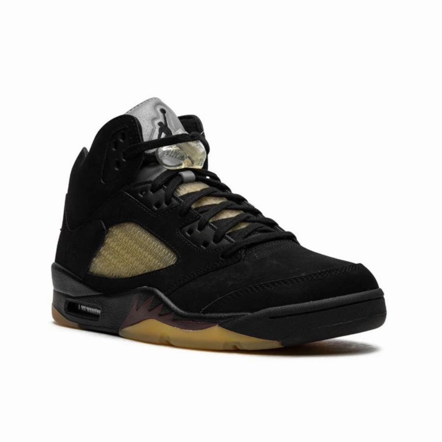 Air Jordan 5 Retro A Ma Maniere Dusk Black Burgundy Crush Black Pale Ivory Basketball Shoes