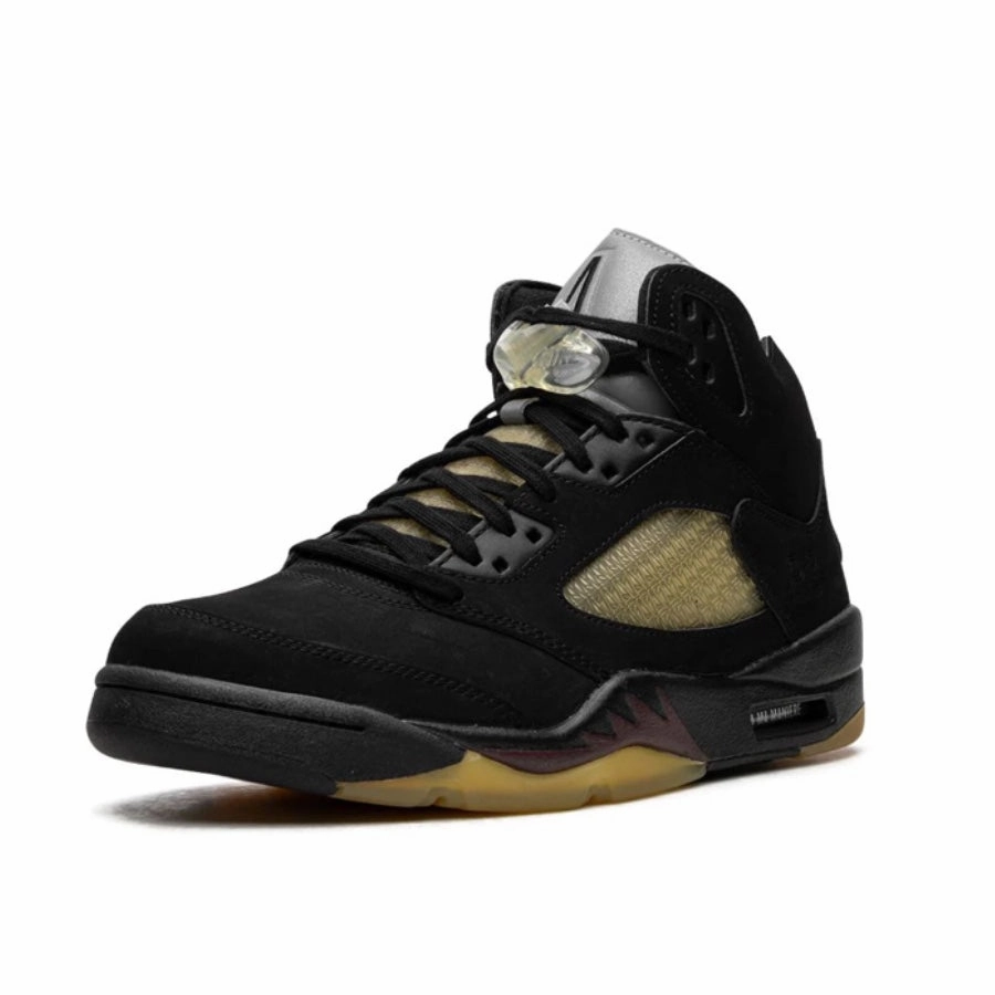 Air Jordan 5 Retro A Ma Maniere Dusk Black Burgundy Crush Black Pale Ivory Basketball Shoes