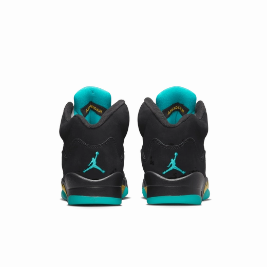 Air Jordan 5 Retro Aqua Black Aquatone Taxi Basketball Shoes