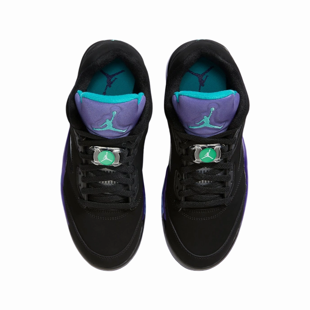 Air Jordan 5 Retro Golf Grape Black Ice Emerald Basketball Shoes