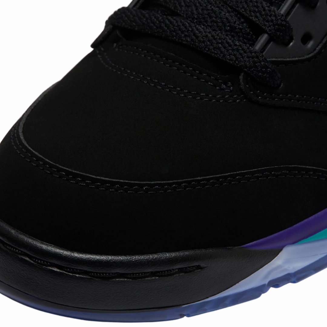 Air Jordan 5 Retro Golf Grape Black Ice Emerald Basketball Shoes