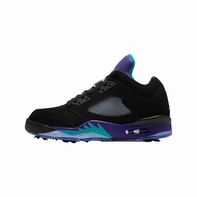 Air Jordan 5 Retro Golf Grape Black Ice Emerald Air Jordan basketball shoes with classic look