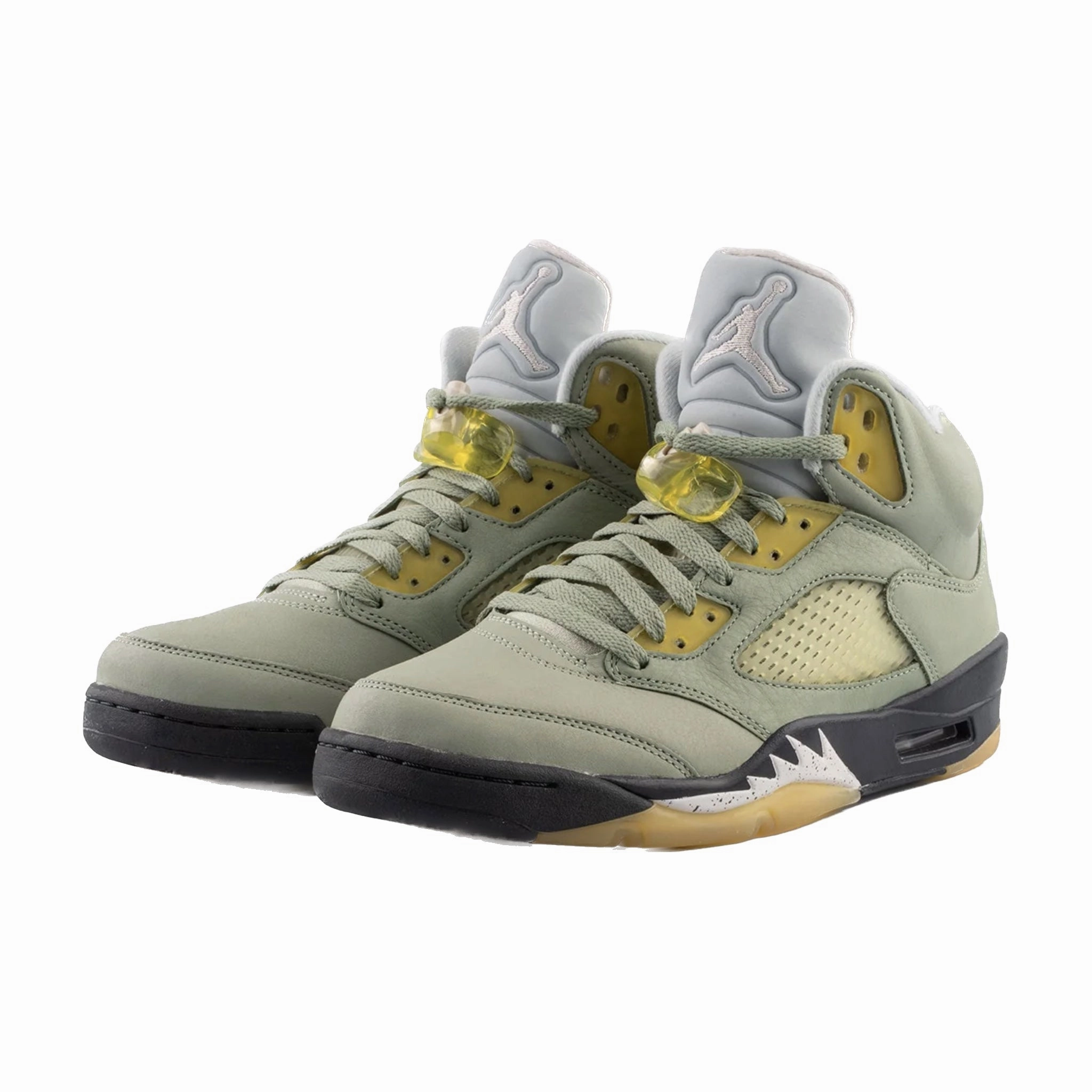 Air Jordan 5 Retro Jade Horizon Light Silver Anthracite Pink Glaze Basketball Shoes
