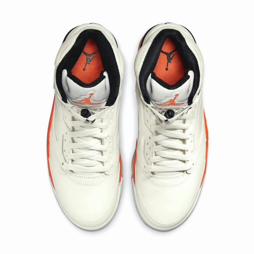 Air Jordan 5 Retro Starfish Black White Retro Sneakers