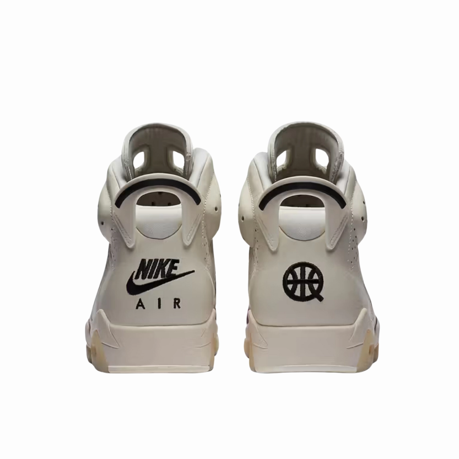 Air Jordan 6 Quai 54 Purple Sail Total Orange Gum Light Brown Baroque Brown Basketball Shoes