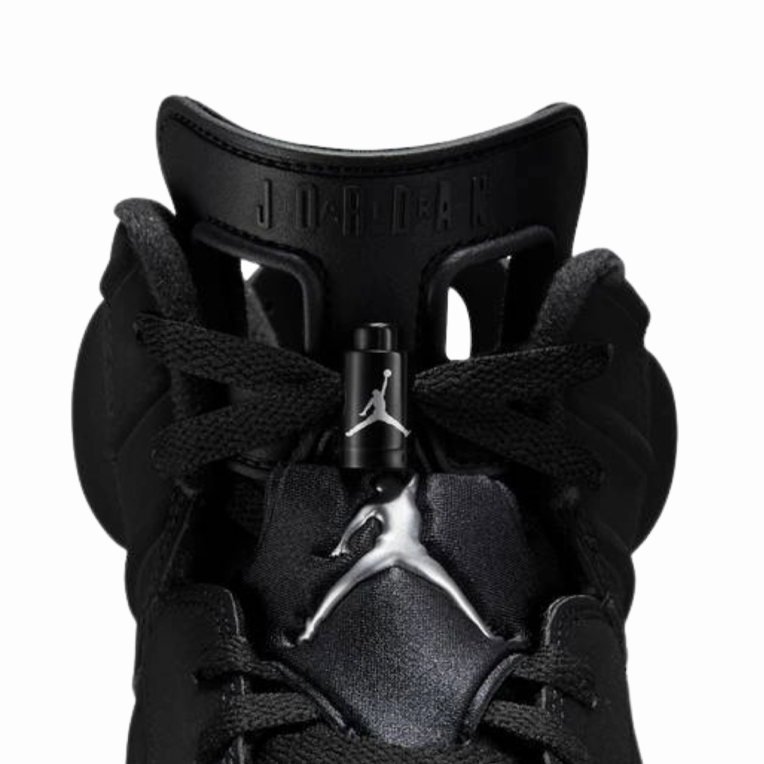 Air Jordan 6 Retro Black Metallic Silver Black Basketball Shoes
