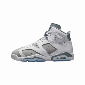 Air Jordan 6 Retro GS Cool Grey White Medium Cool Grey Air Jordan basketball shoes with classic look