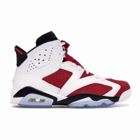 Air Jordan 6 Retro "Carmine" White Carmine Black 2014 Air Jordan retro sneakers for street style