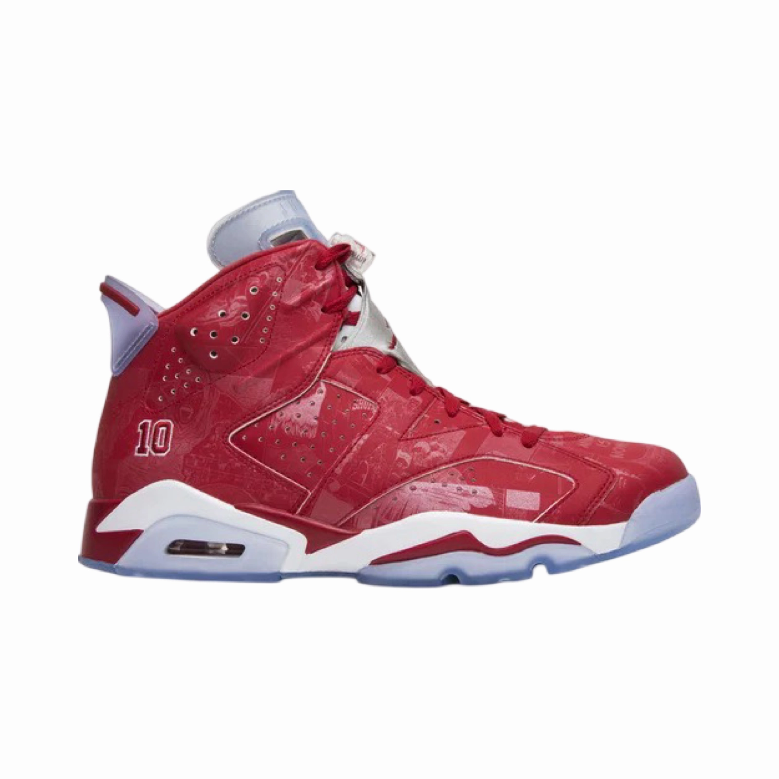 Air Jordan 6 Retro Slam Dunk Varsity Red White Air Jordan basketball shoes with classic look