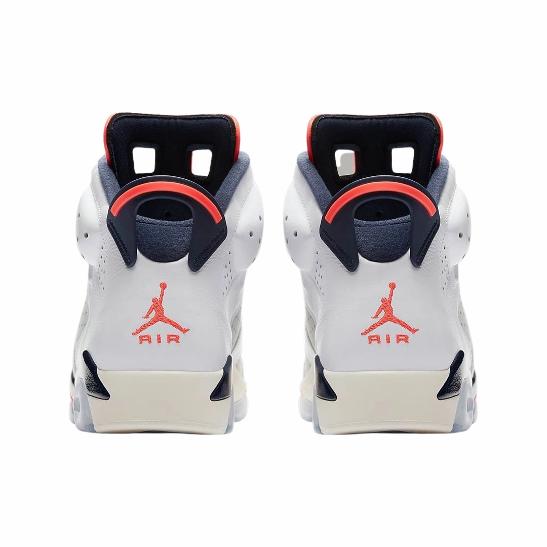Air Jordan 6 Retro Tinker White Infrared 23 Black Neutral Grey Basketball Shoes