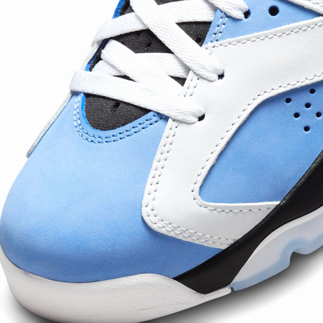 Air Jordan 6 Retro UNC University Blue White College Navy Black Basketball Shoes