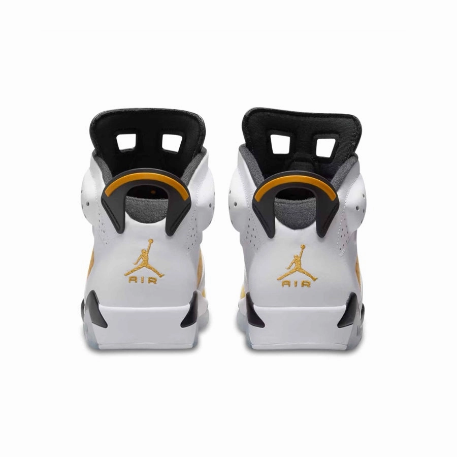 Air Jordan 6 Retro Yellow Ochre Black Basketball Shoes