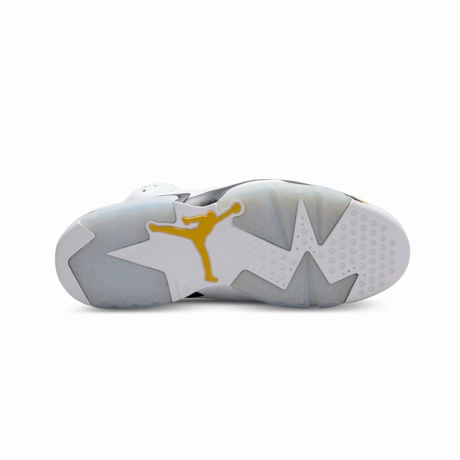 Air Jordan 6 Retro Yellow Ochre Black Basketball Shoes