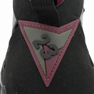 Air Jordan 7 Retro Bordeaux (2011) Black Light Graphite Retro Sneakers