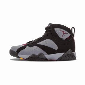 Air Jordan 7 Retro Bordeaux (2011) Black Light Graphite Air Jordan retro sneakers for street style