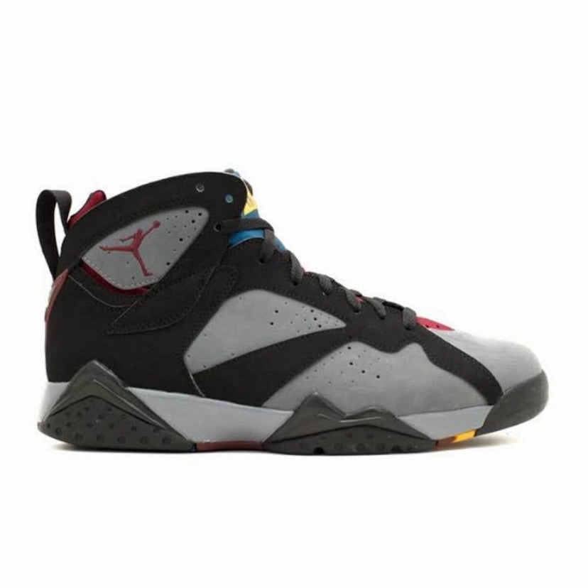 Air Jordan 7 Retro Bordeaux (2011) Black Light Graphite Retro Sneakers