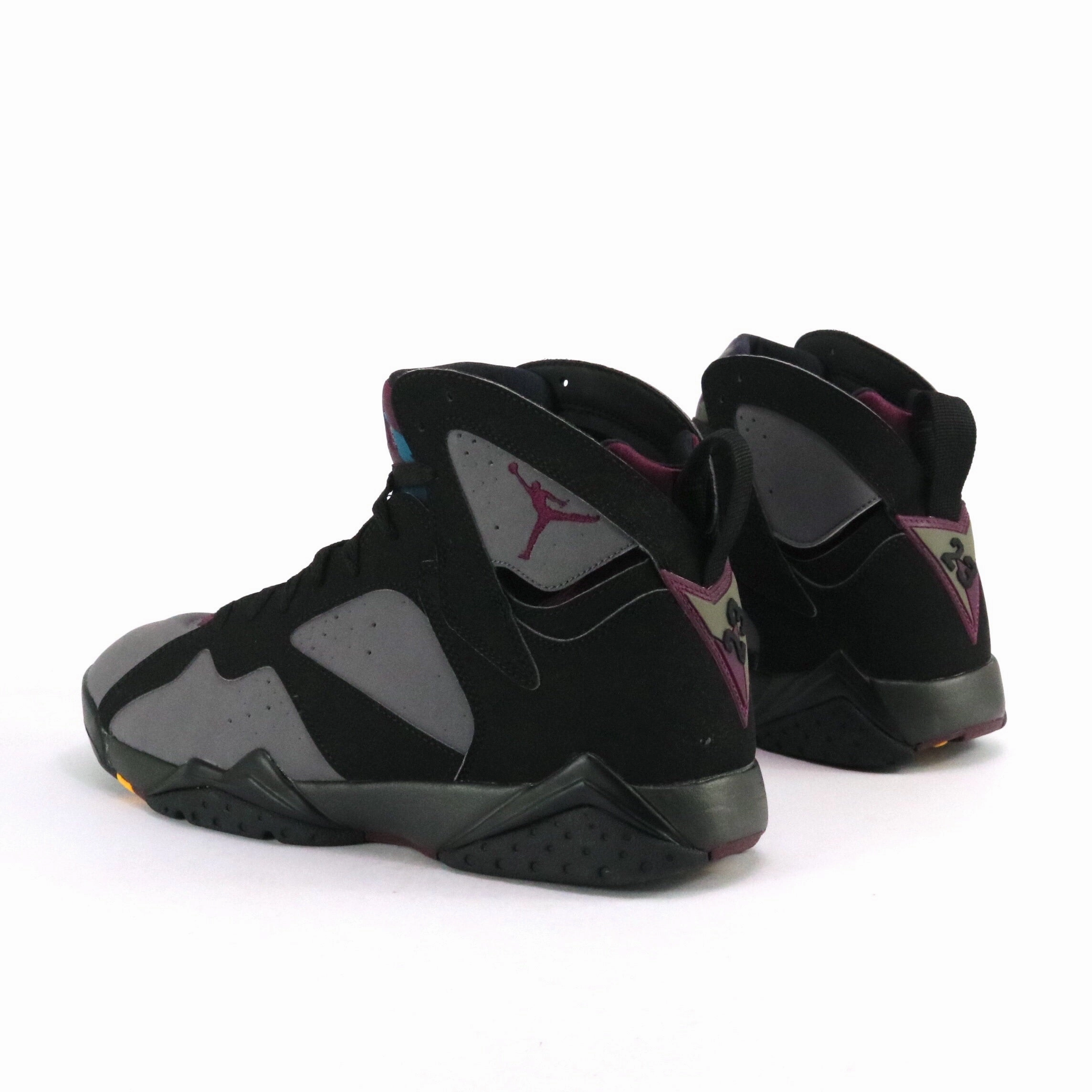 Air Jordan 7 Retro Bordeaux 2015 Graphite Midnight Fog Retro Sneakers