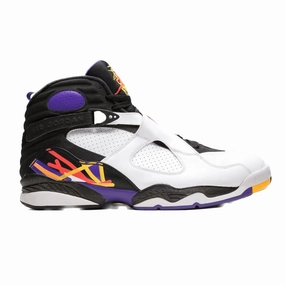 Air Jordan 8 Retro Three Peat White Infrared 23 Black Bright Concord Air Jordan basketball shoes with classic look