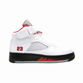 Air Jordan Force 5 Fusion AJF5 White Varsity Red Black 2008 Air Jordan basketball shoes with classic look