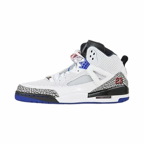Air Jordan Spizike White Aqua Tone Varsity Purple Red Air Jordan basketball shoes with classic look