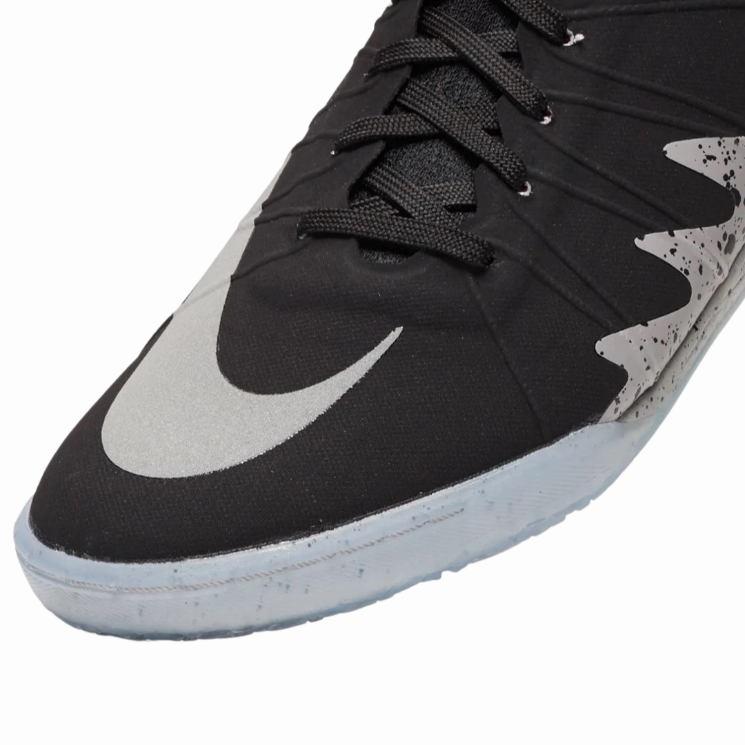 Air Jordan x Neymar Hypervenomx Proximo Black Metallic Silver Light Crimson White Basketball Shoes
