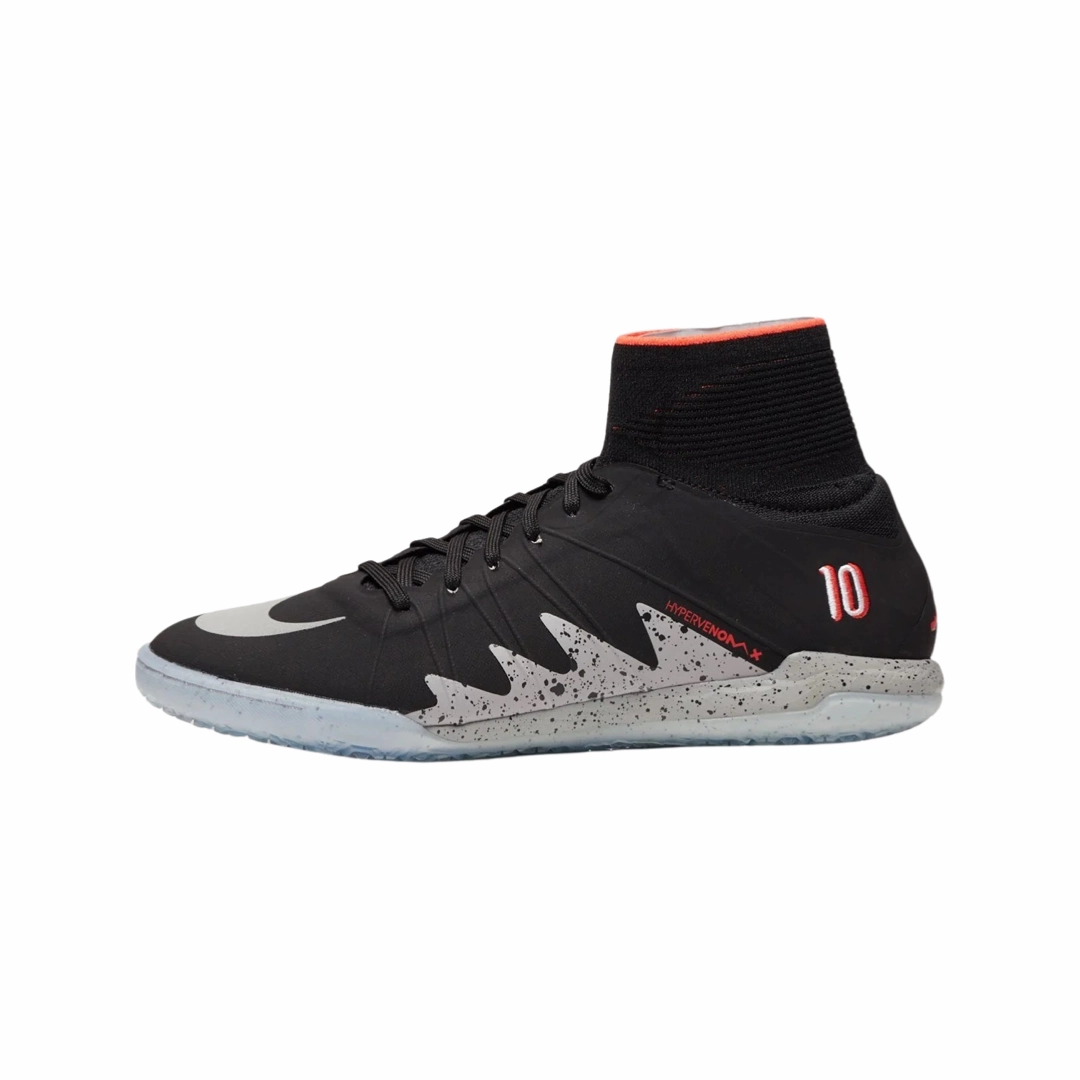 Air Jordan x Neymar Hypervenomx Proximo Black Metallic Silver Light Crimson White Air Jordan basketball shoes with classic look