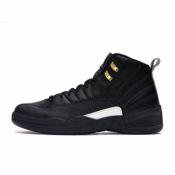 Air Jordan XII retro "Master" Black White Metallic Gold Air Jordan retro sneakers for street style