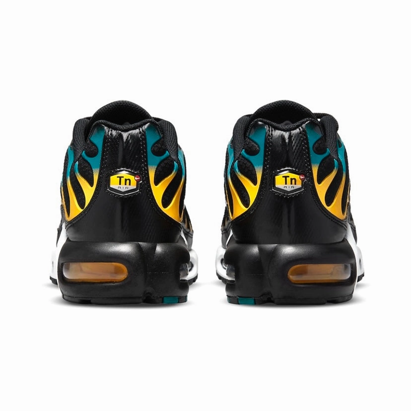 Air Max Plus Black Teal Yellow Modern Sneakers