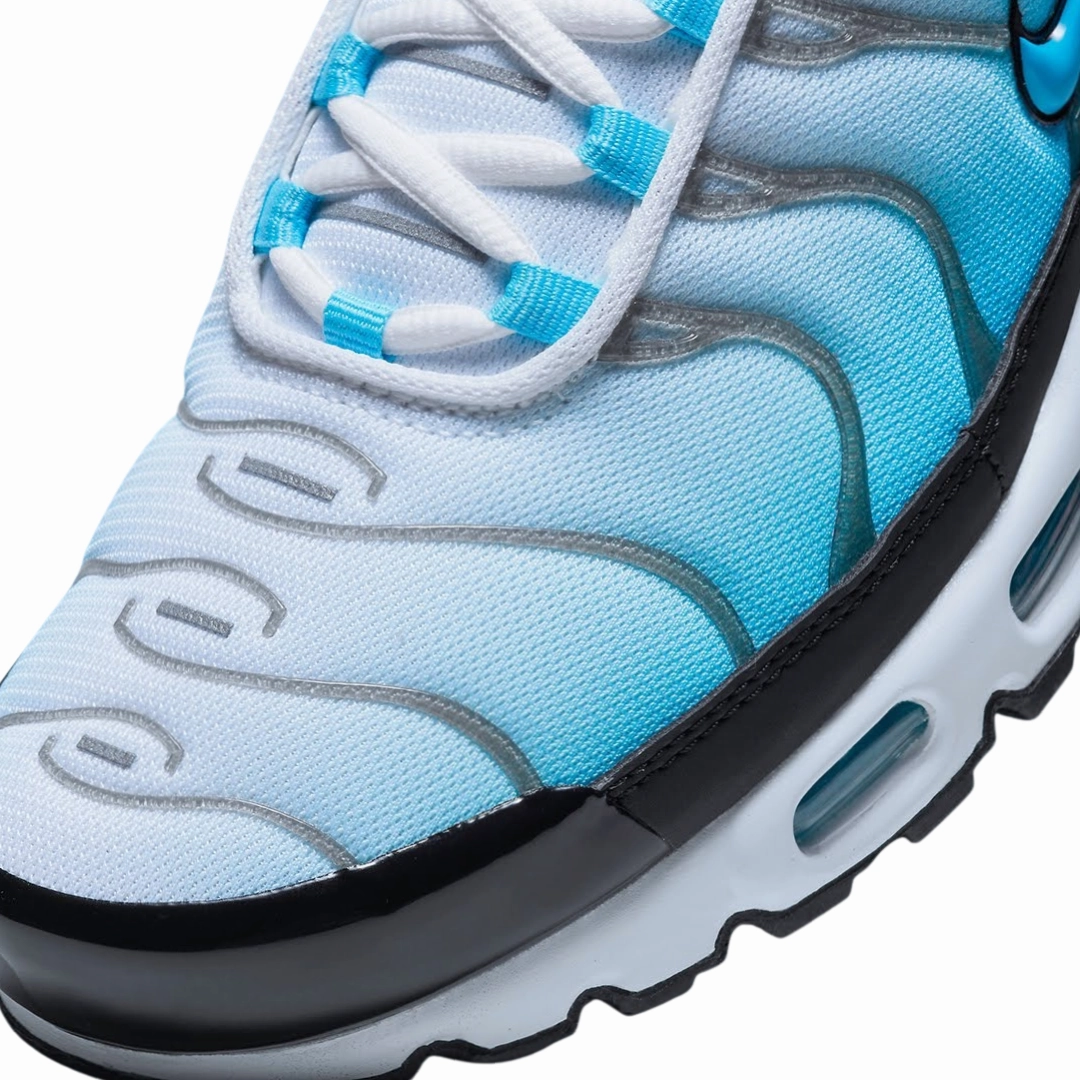 Air Max Plus Safety Baltic Blue White Black Modern Sneakers