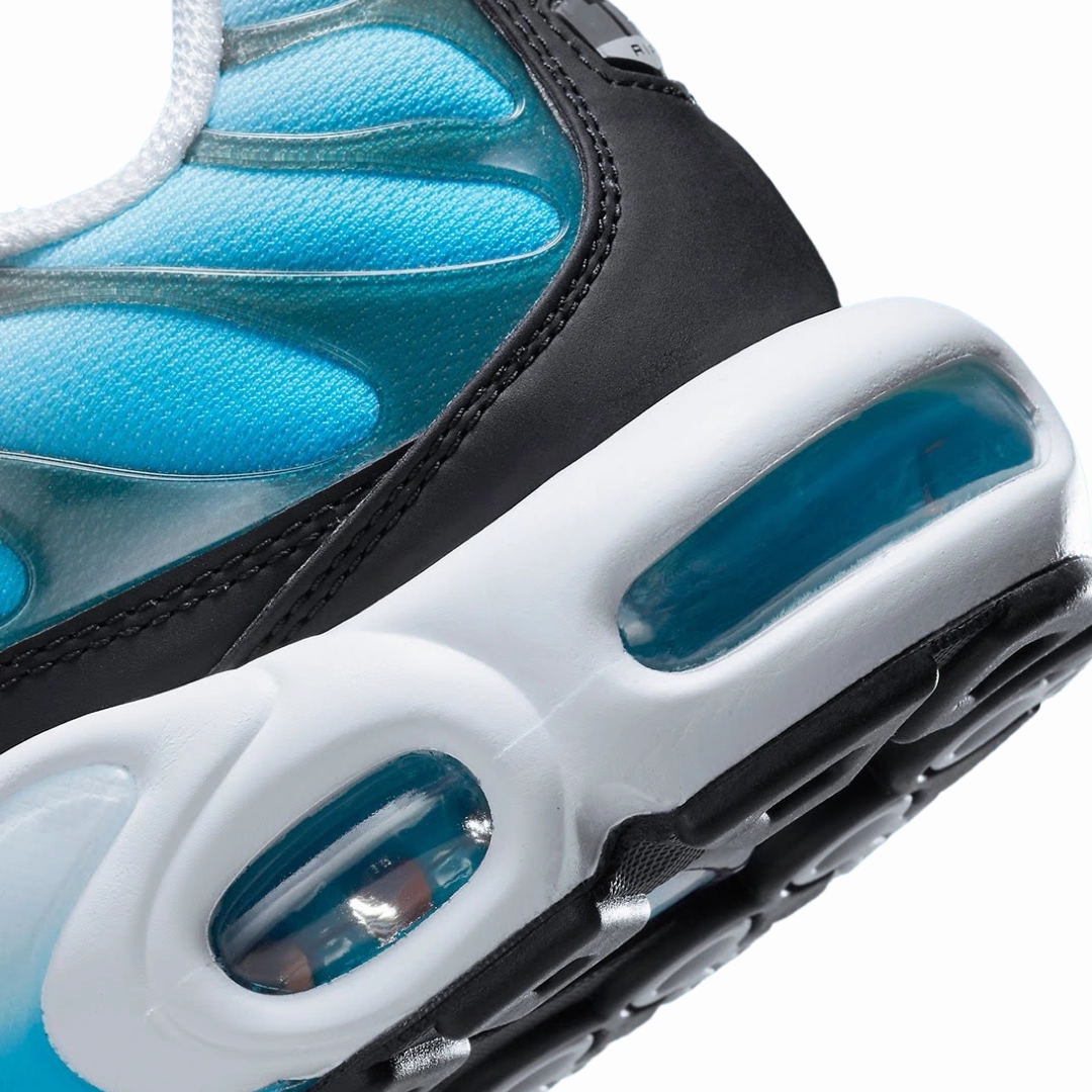 Air Max Plus Safety Baltic Blue White Black Modern Sneakers