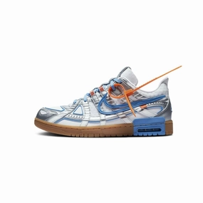 Air Rubber Dunk Off-White UNC White Blue By Nike Off-White footwear options