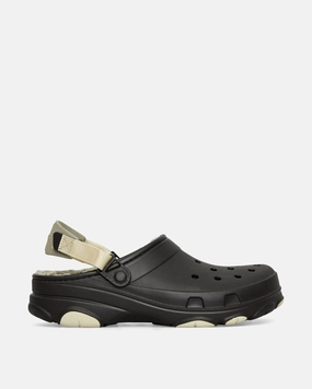 All Terrain Lined Clogs Black Crocs footwear designs