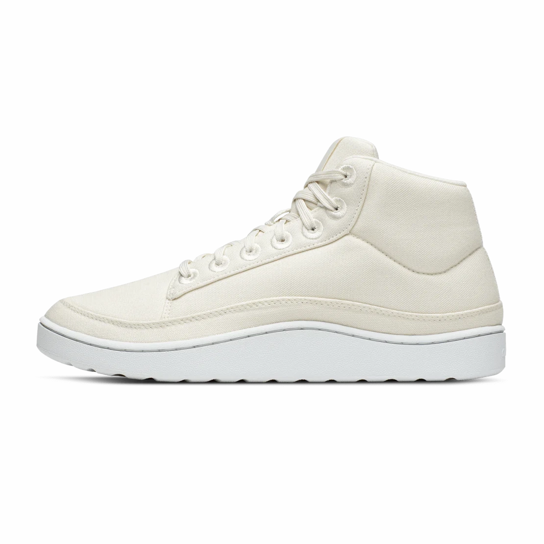 Allbirds - Canvas Pacer Mids - Natural White (Blizzard Sole) sleek everyday shoe design